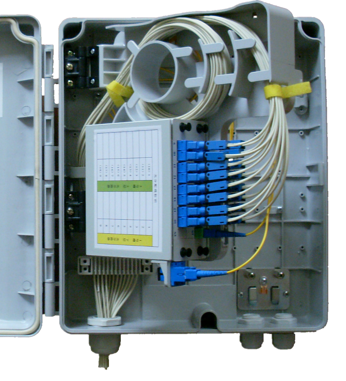 室外主干分支箱光纤分光箱配线信息箱